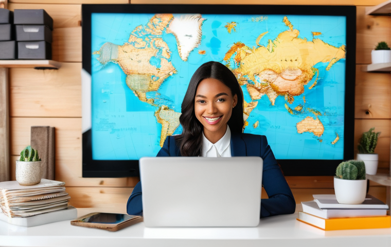 무역영어 자격증과 연계된 산업 - Prompt 1: Global E-commerce Entrepreneur**