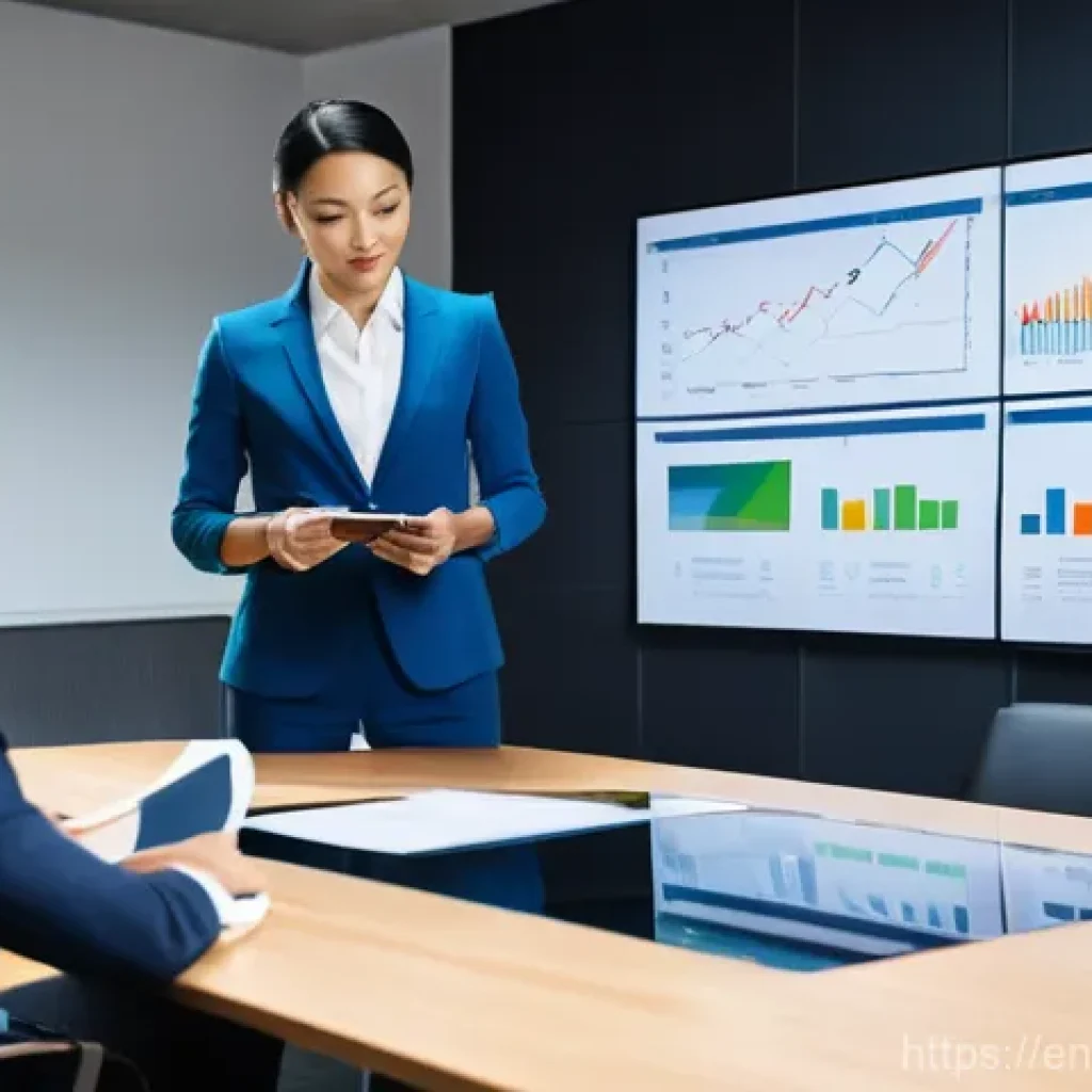 무역영어 자격증과 직무 역량 강화 방법 - **Prompt:** A diverse group of international business professionals, including men and women of vari...